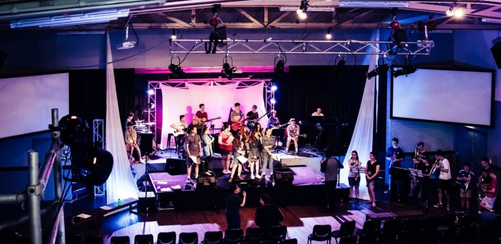 Collaroy Centre Auditorium & lighting gantry